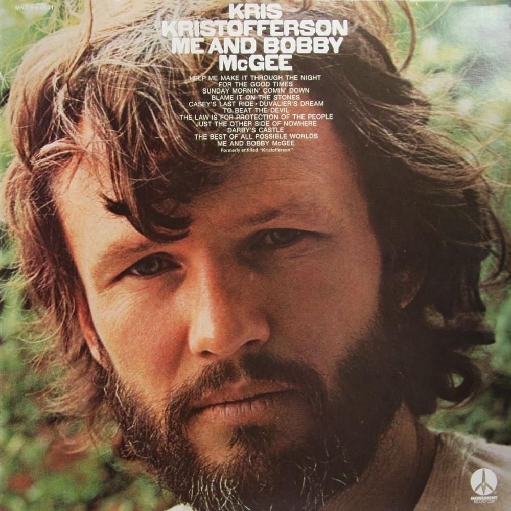Kris Kristofferson – Help Me Make It Through the Night