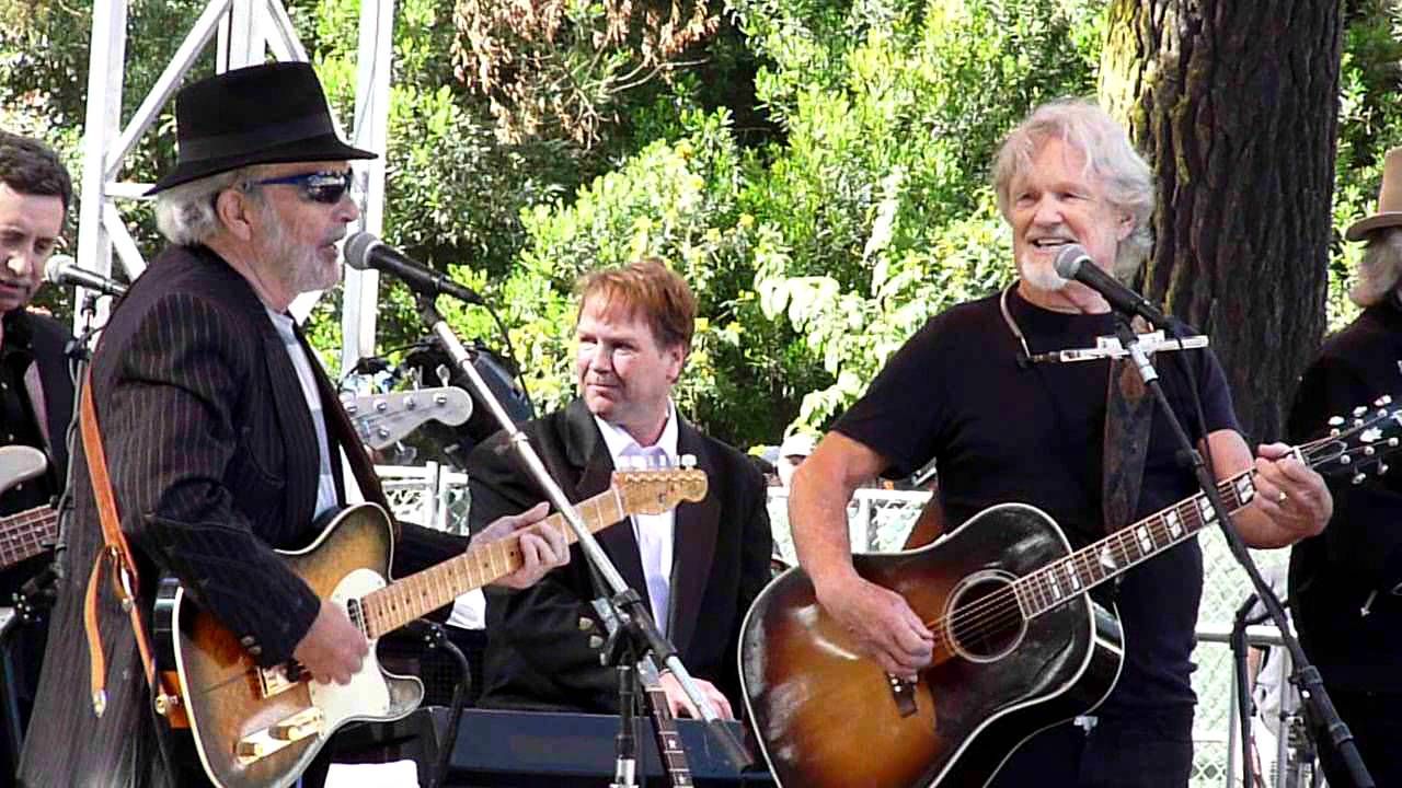 Merle Haggard and Kris Kristofferson – “Okie From Muskogee”
